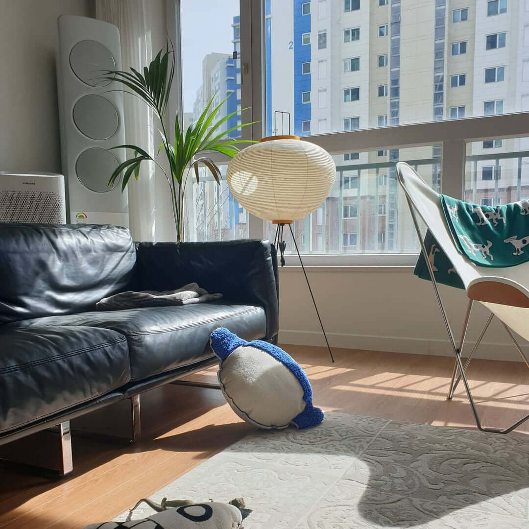Nagare Mulberry Paper Floor Lamp