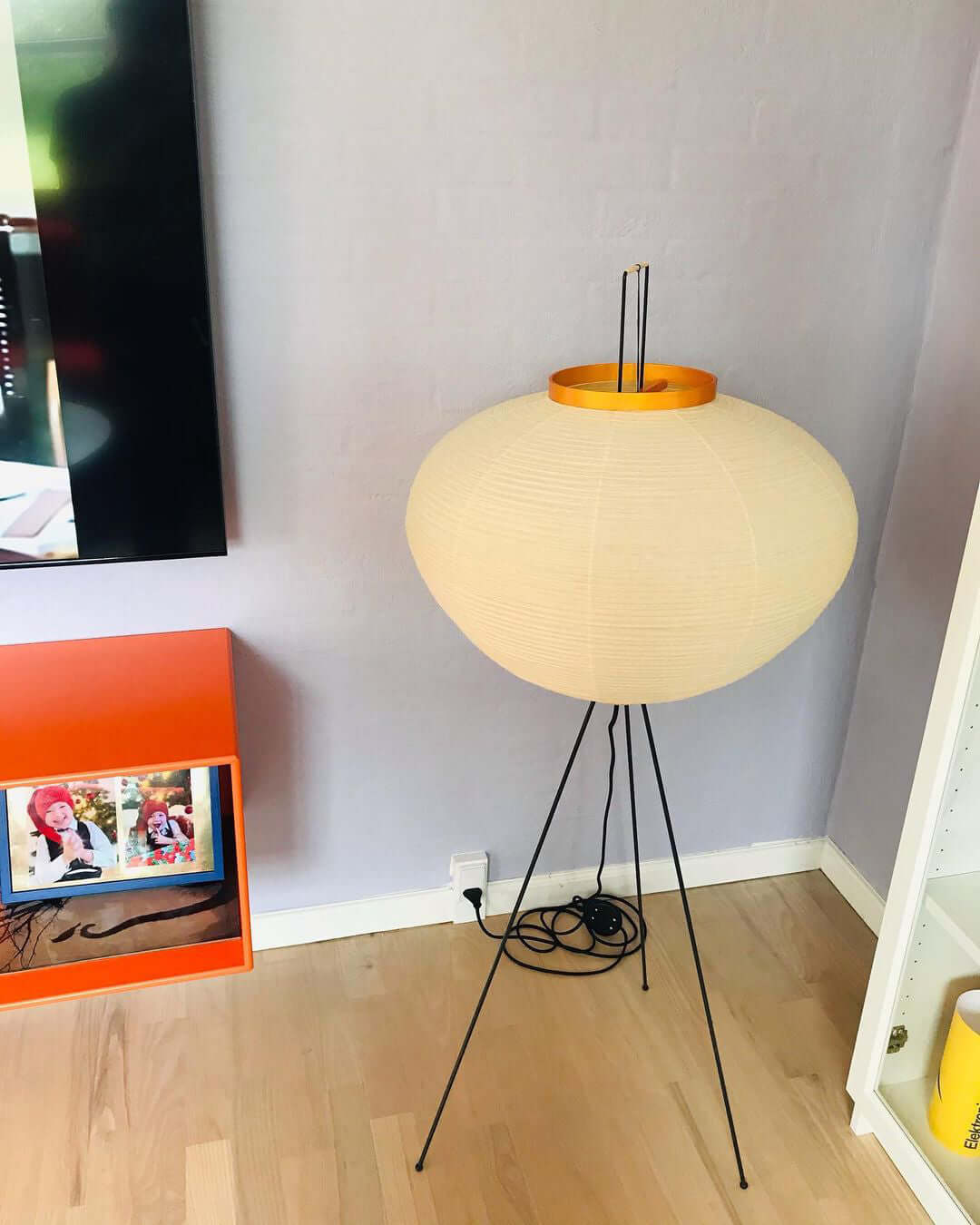 Nagare Mulberry Paper Floor Lamp
