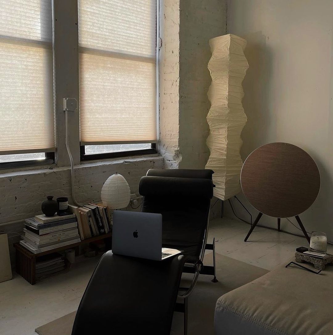 Nagare Mulberry Paper Floor Lamp