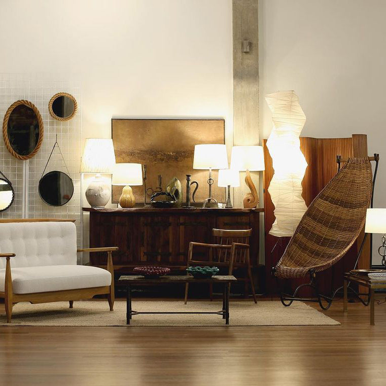 Nagare Mulberry Paper Floor Lamp
