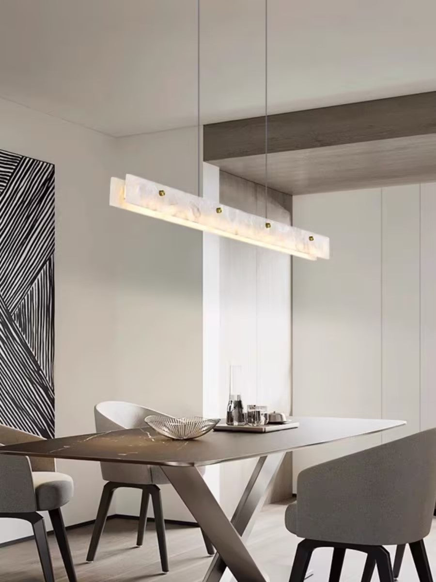 Vena Alabaster Linear Pendant