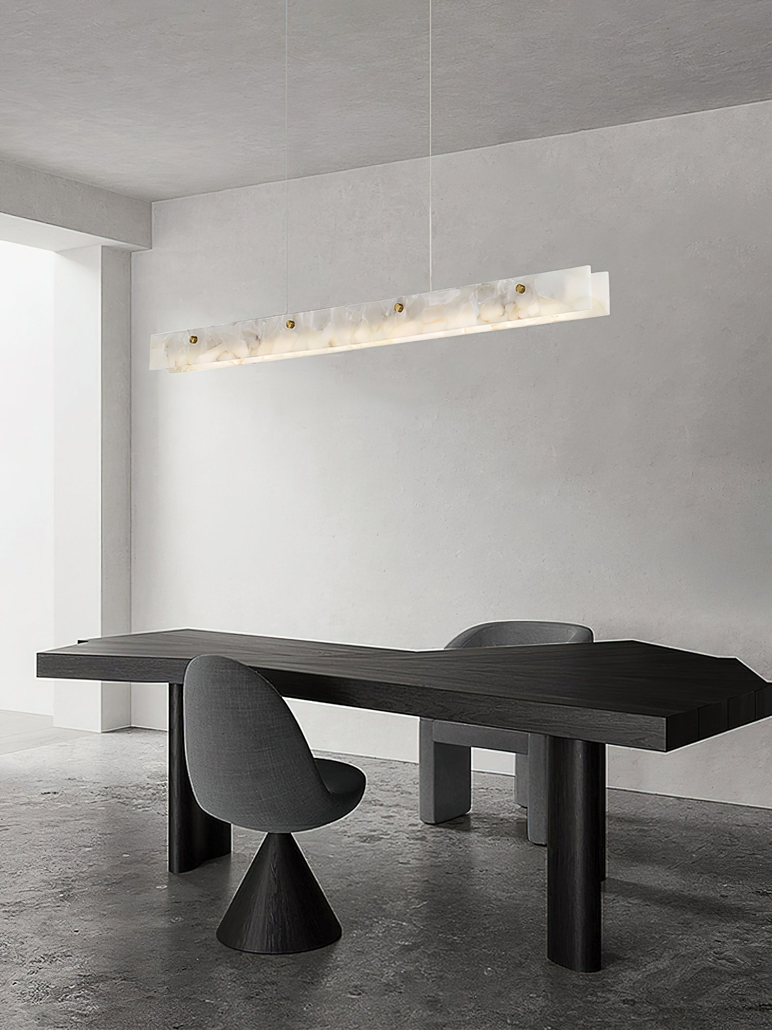 Vena Alabaster Linear Pendant