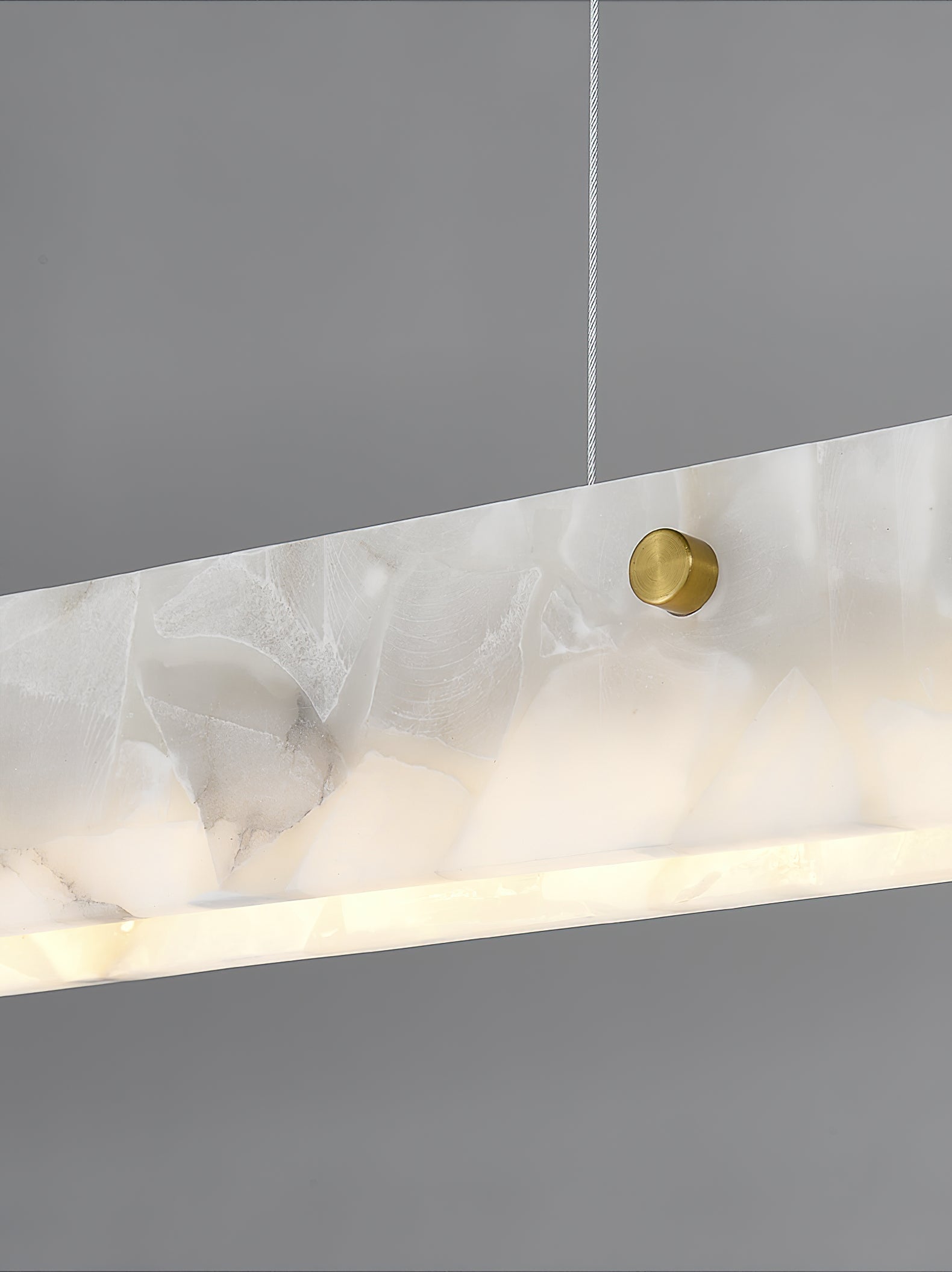 Vena Alabaster Linear Pendant