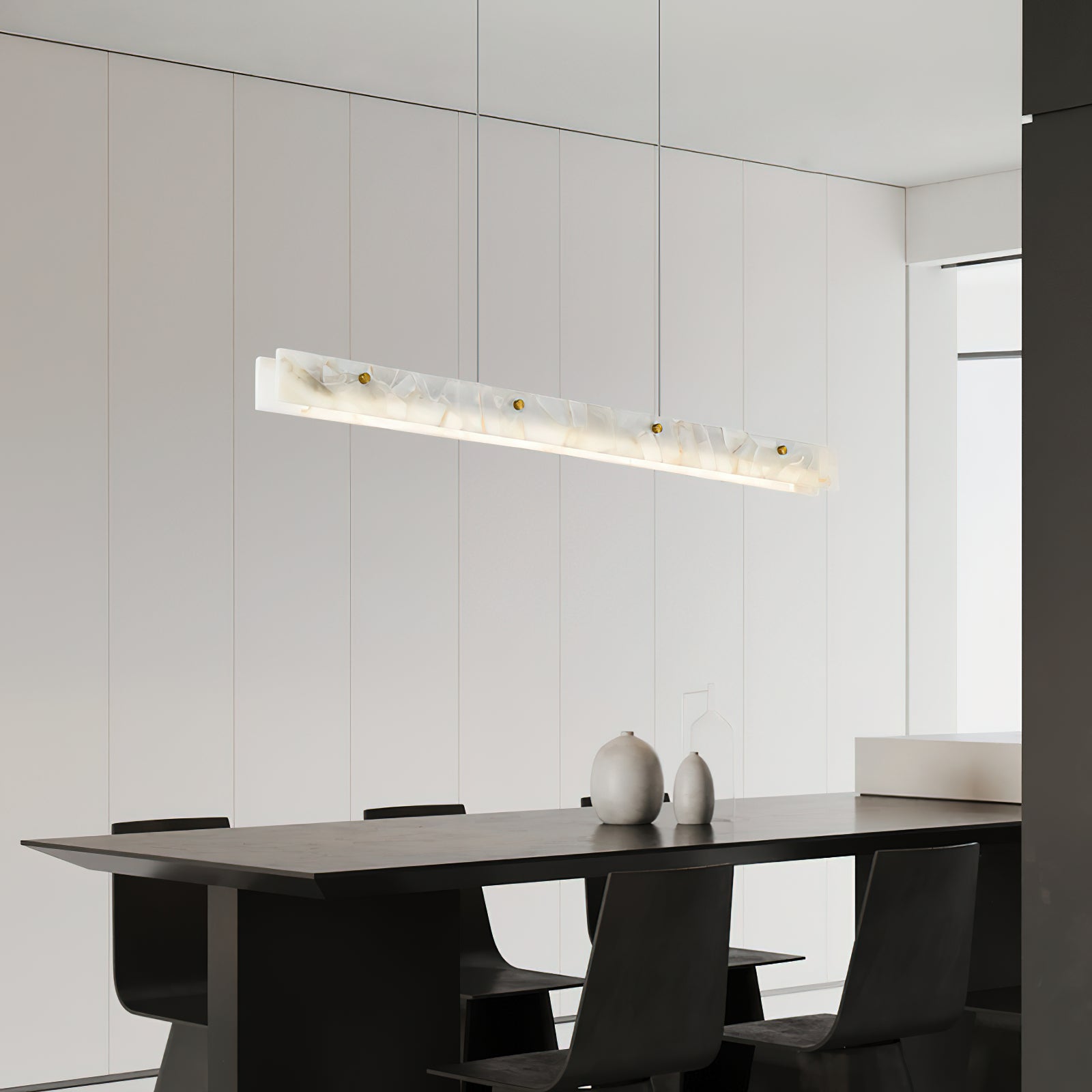 Vena Alabaster Linear Pendant