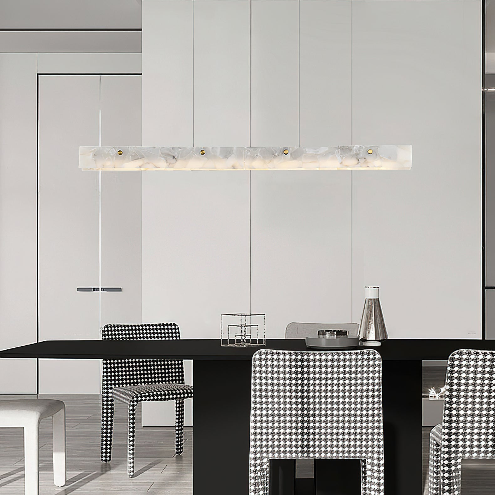 Vena Alabaster Linear Pendant