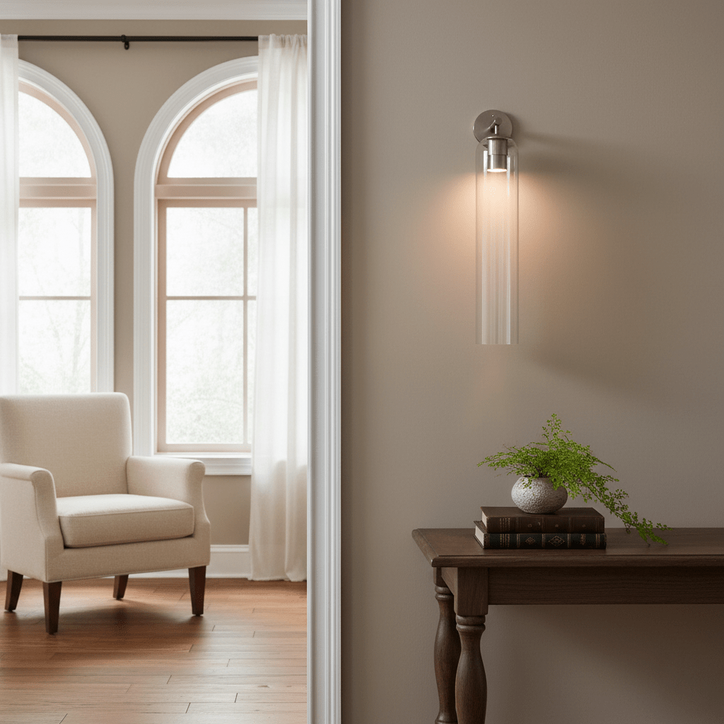 Luma Glass Wall Sconce