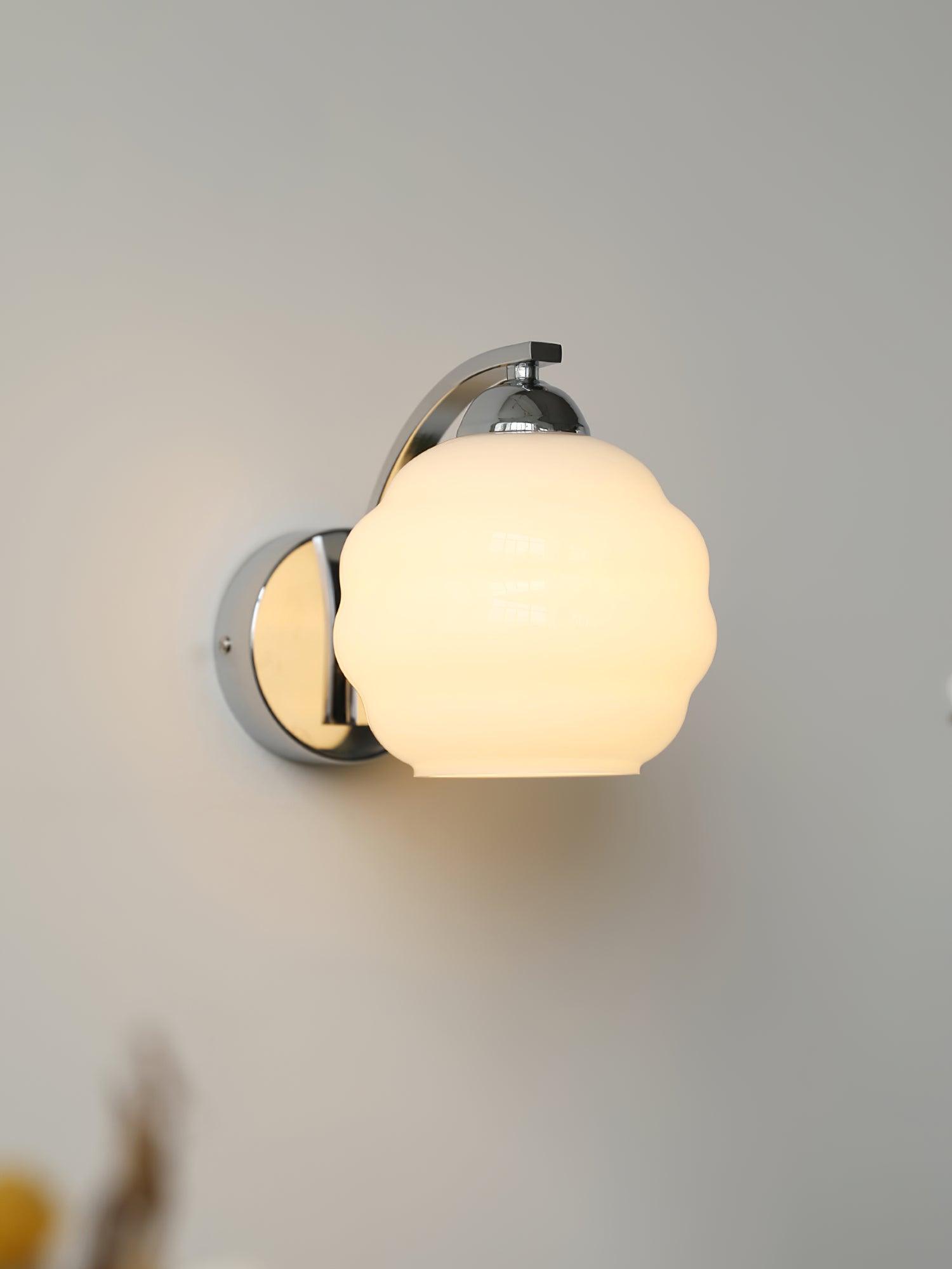 Gatsby Opal Globe Sconce