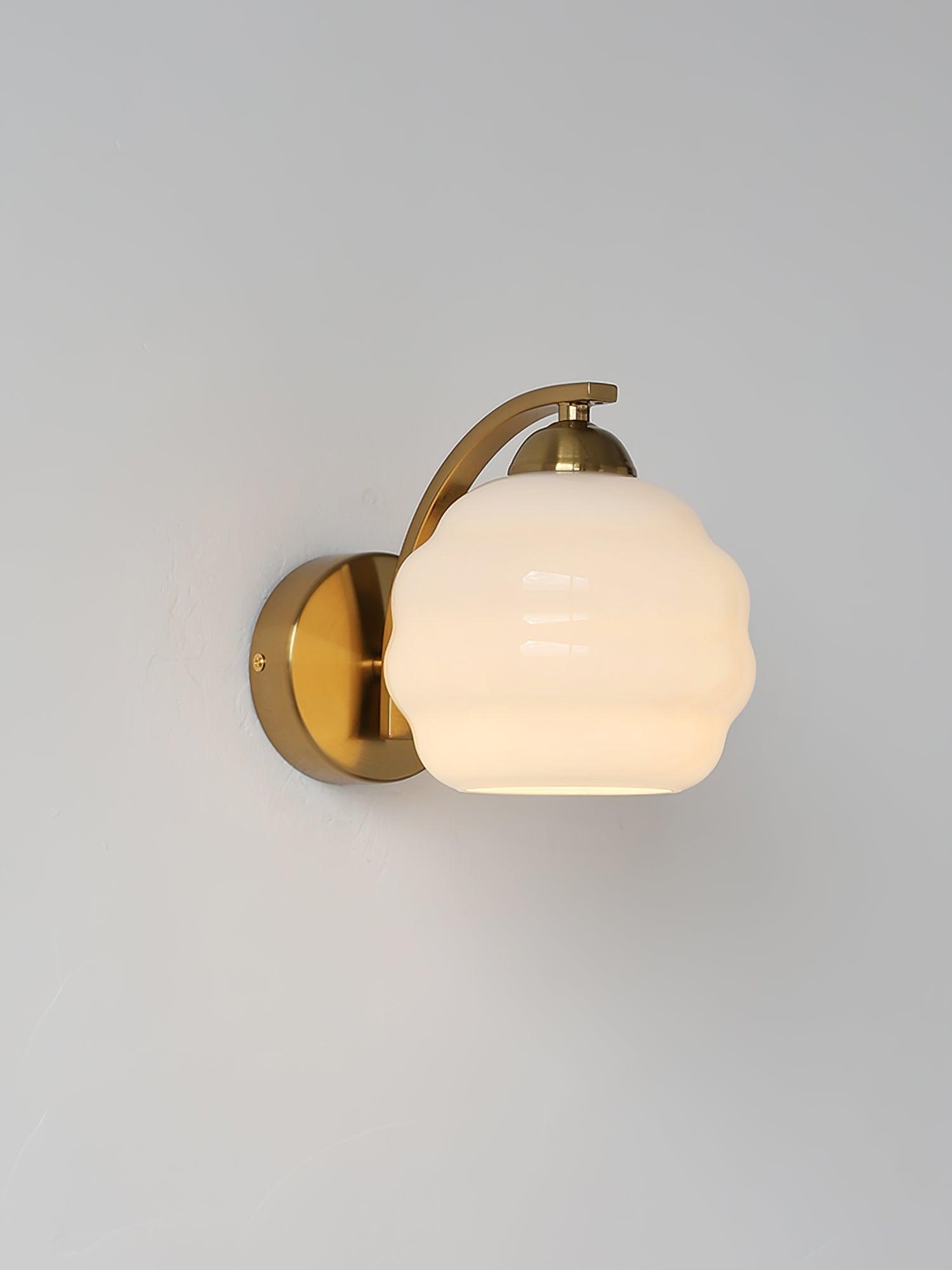 Gatsby Opal Globe Sconce