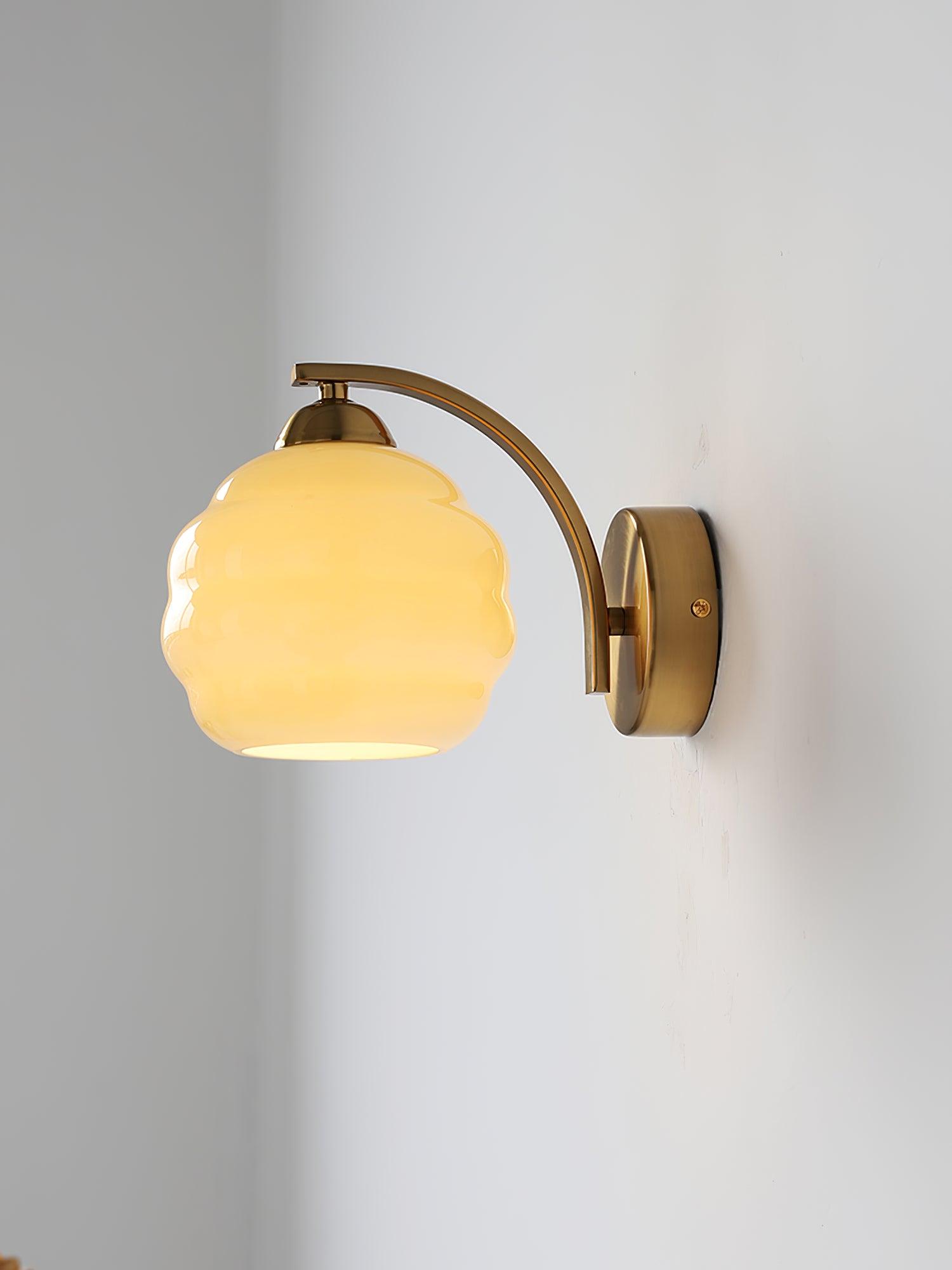 Gatsby Opal Globe Sconce