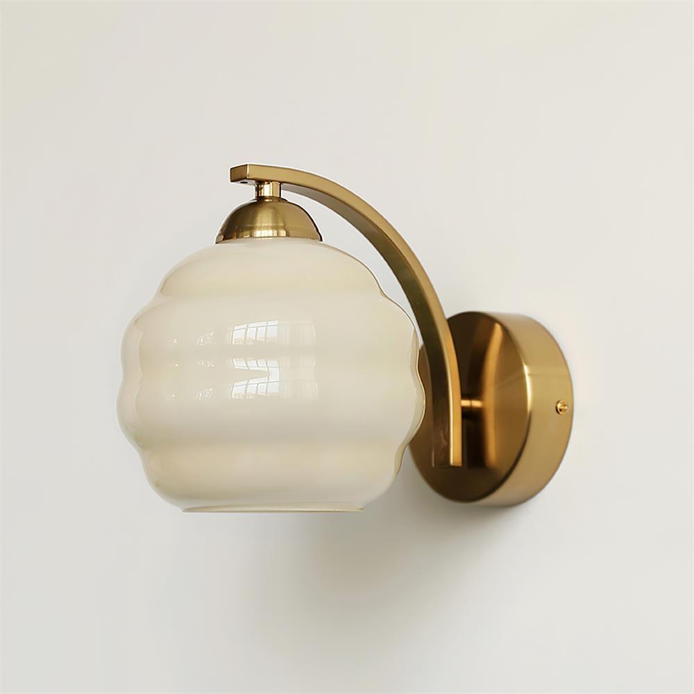 Gatsby Opal Globe Sconce