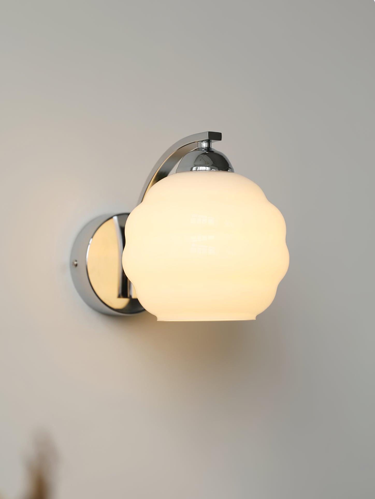 Gatsby Opal Globe Sconce