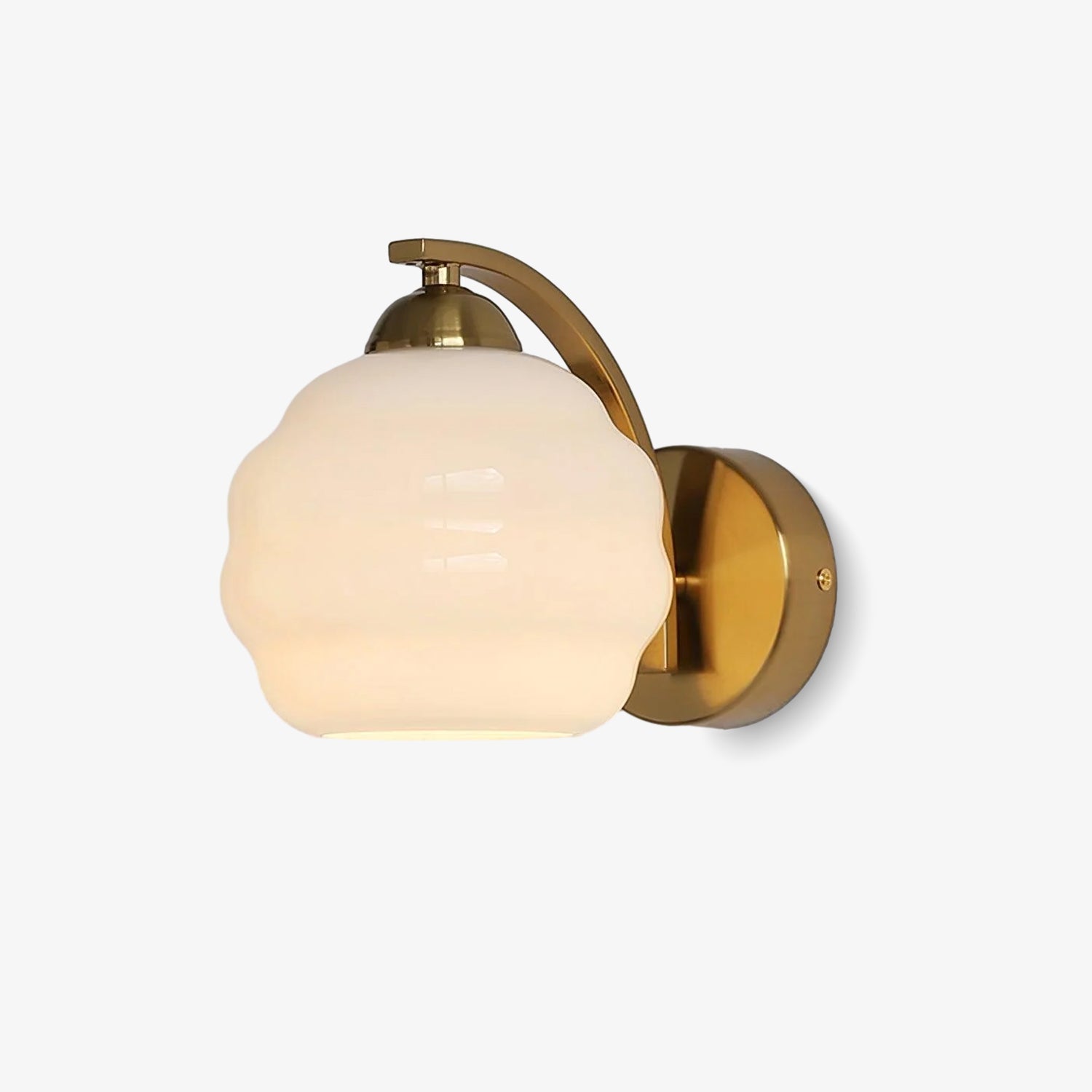 Gatsby Opal Globe Sconce
