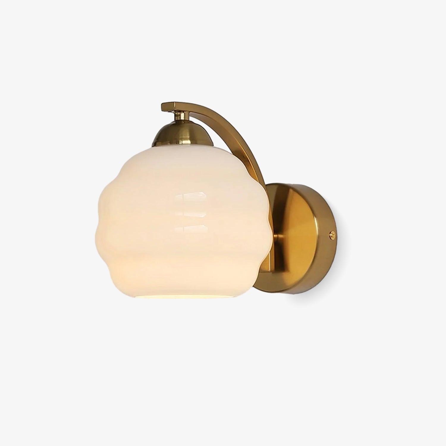 Gatsby Opal Globe Sconce