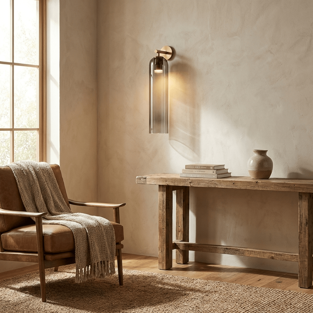Luma Glass Wall Sconce