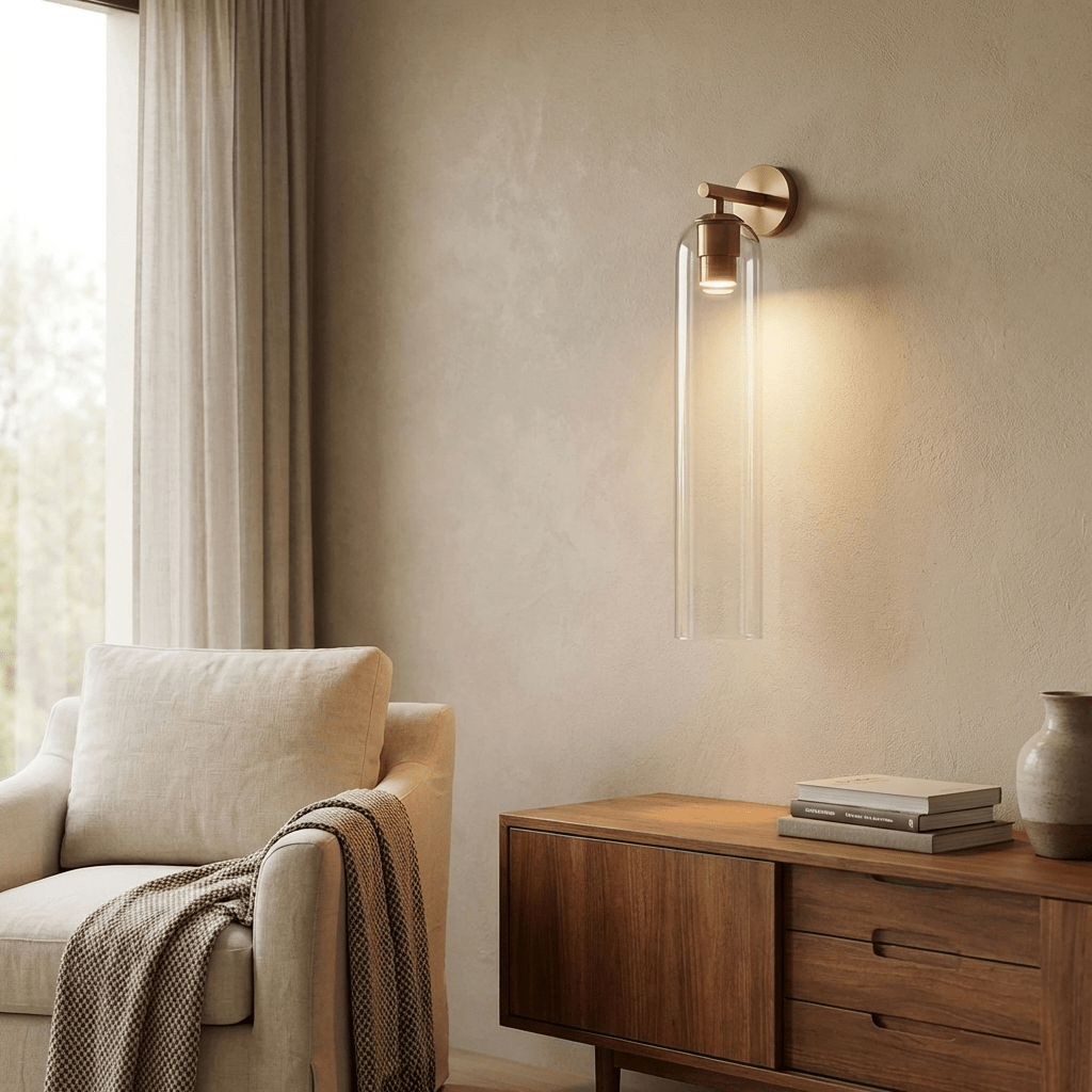 Luma Glass Wall Sconce