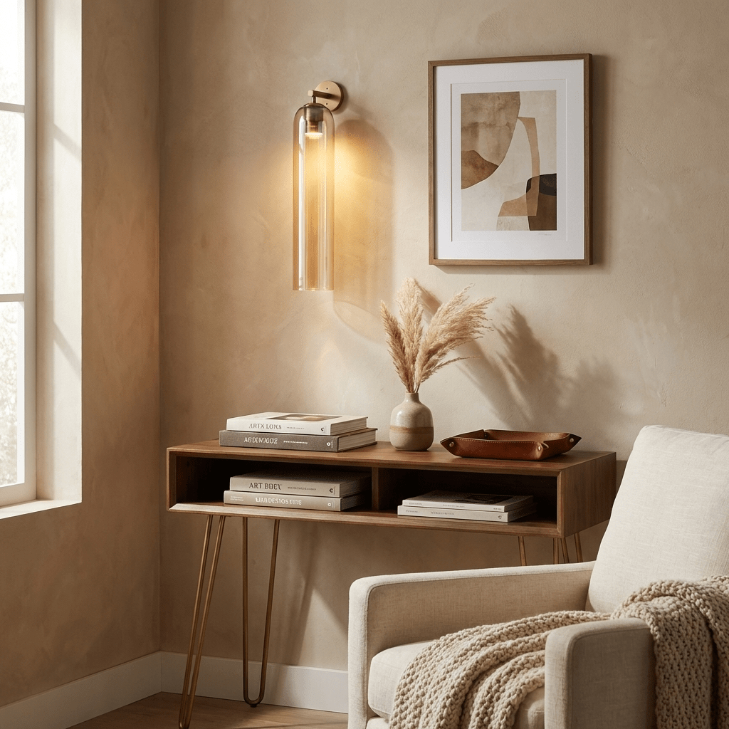 Luma Glass Wall Sconce