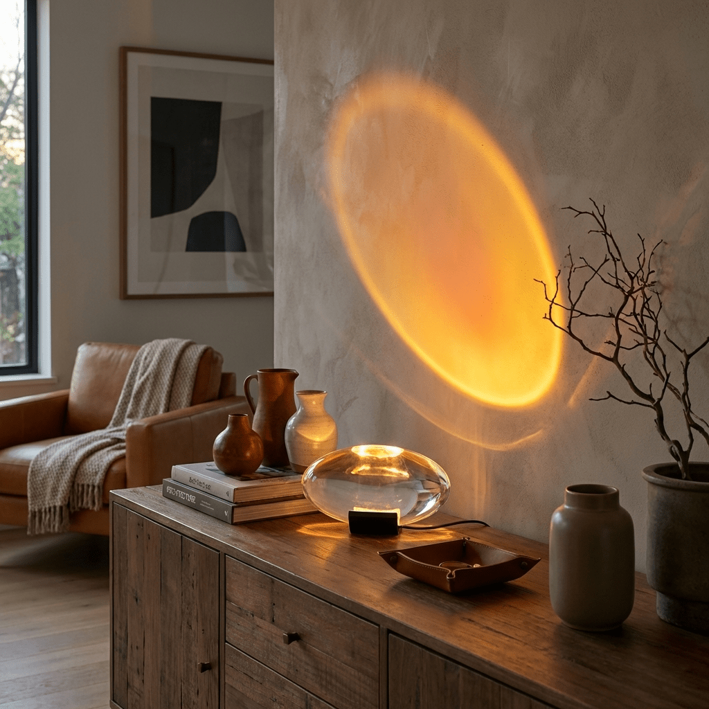 Pebble Crystal Accent Lamp