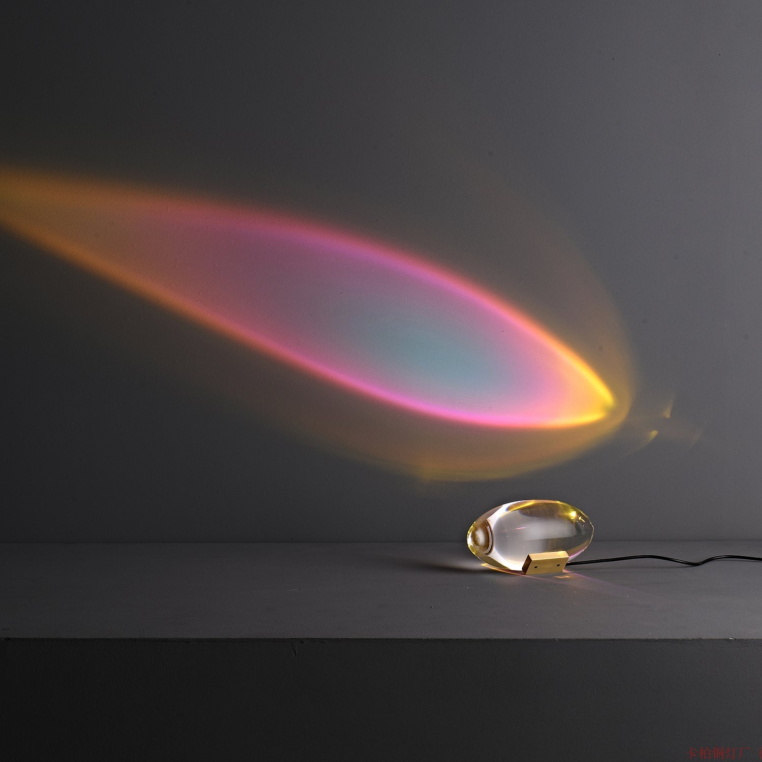 Pebble Crystal Accent Lamp