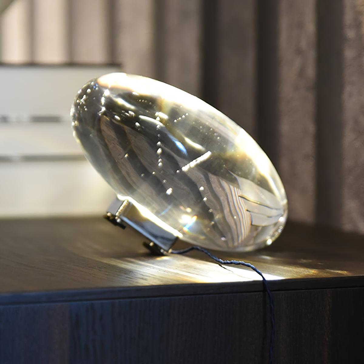 Pebble Crystal Accent Lamp