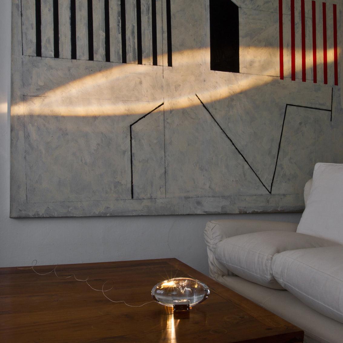 Pebble Crystal Accent Lamp