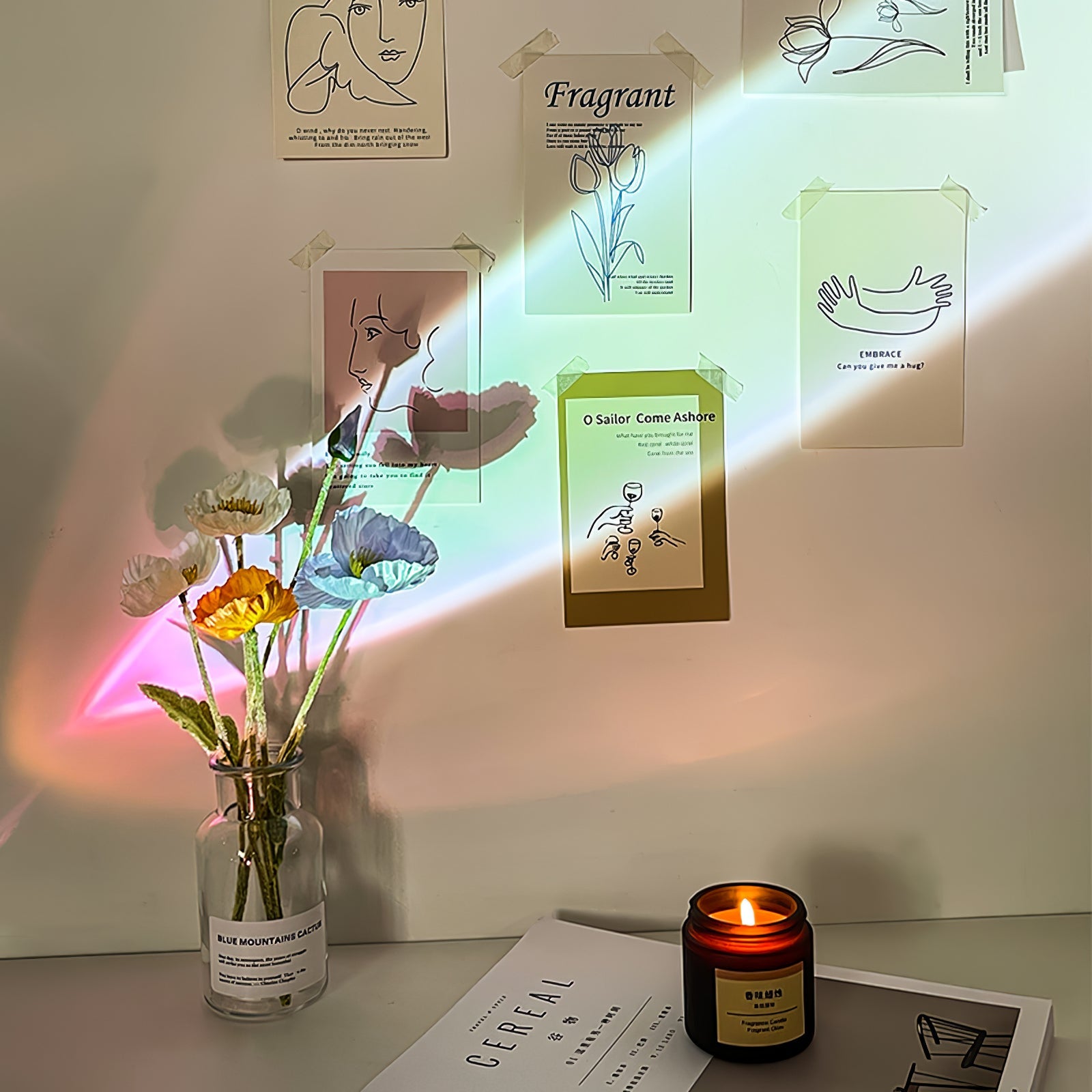 Pebble Crystal Accent Lamp
