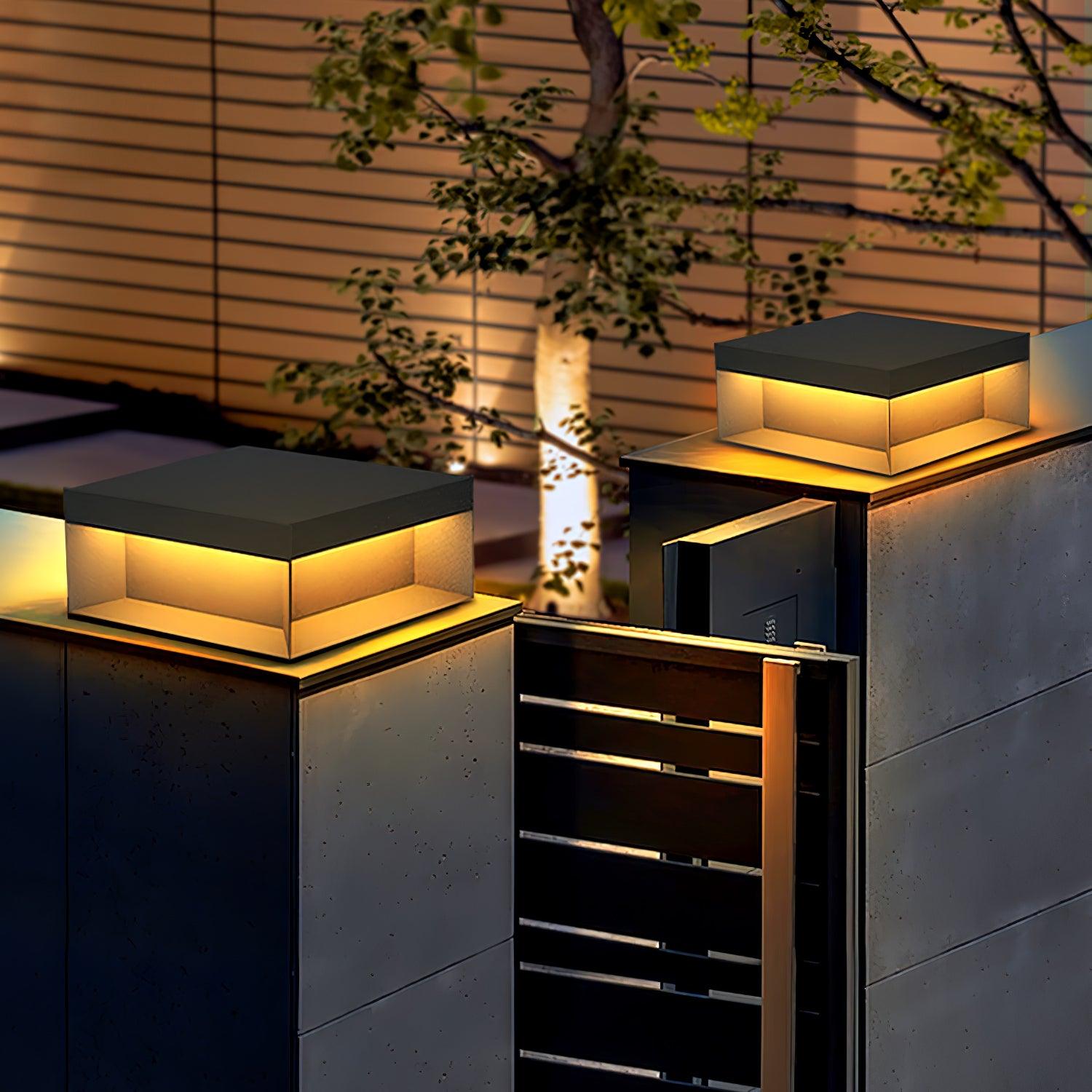 Low Profile Landscape Bollard Light