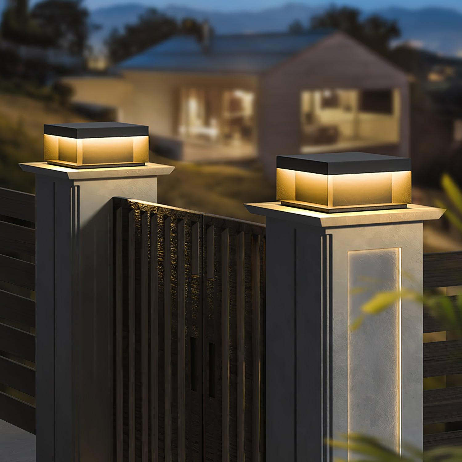 Low Profile Landscape Bollard Light