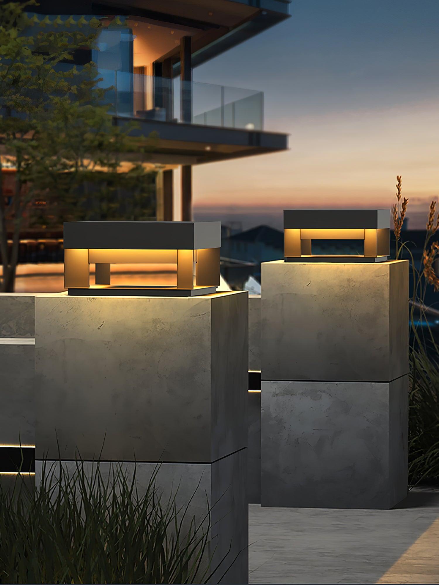 Low Profile Landscape Bollard Light