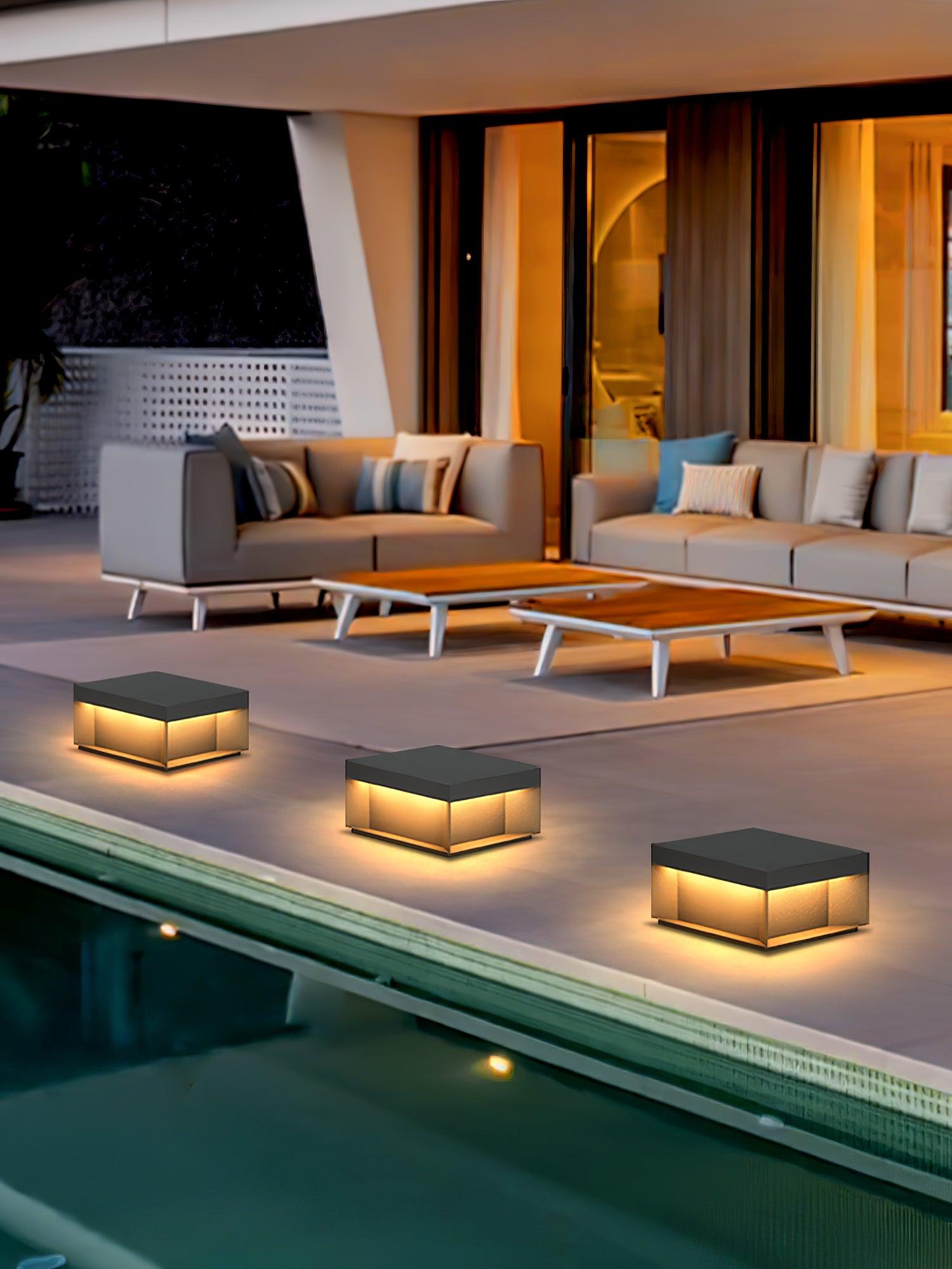 Low Profile Landscape Bollard Light