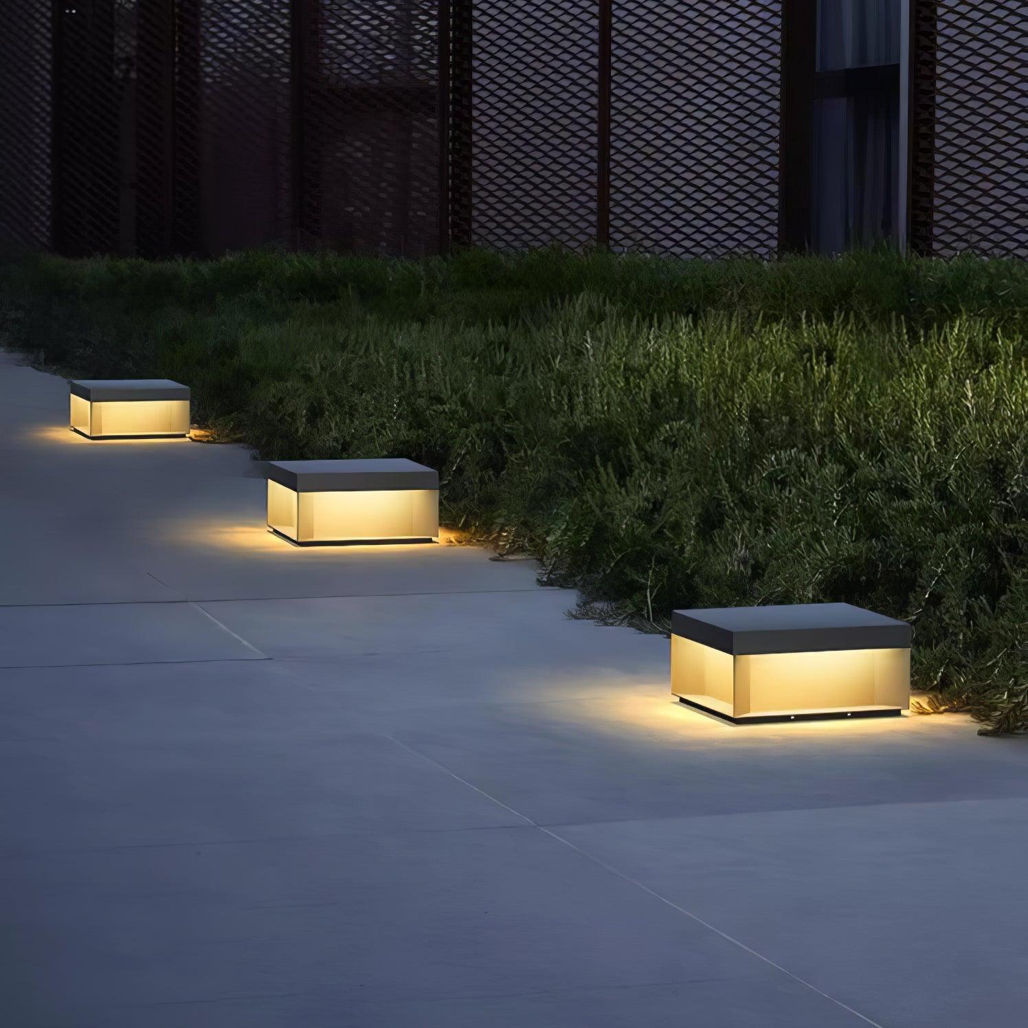 Low Profile Landscape Bollard Light