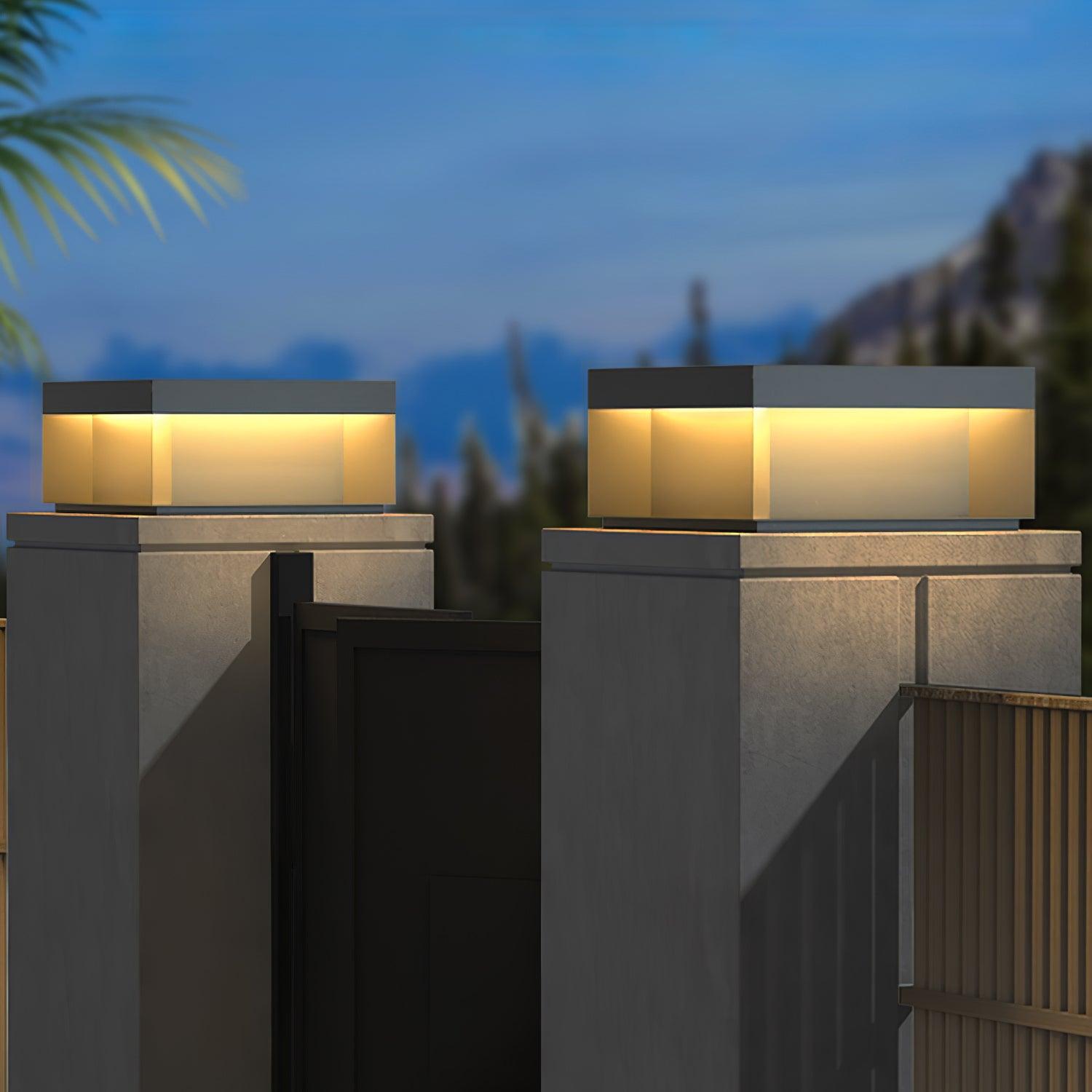 Low Profile Landscape Bollard Light