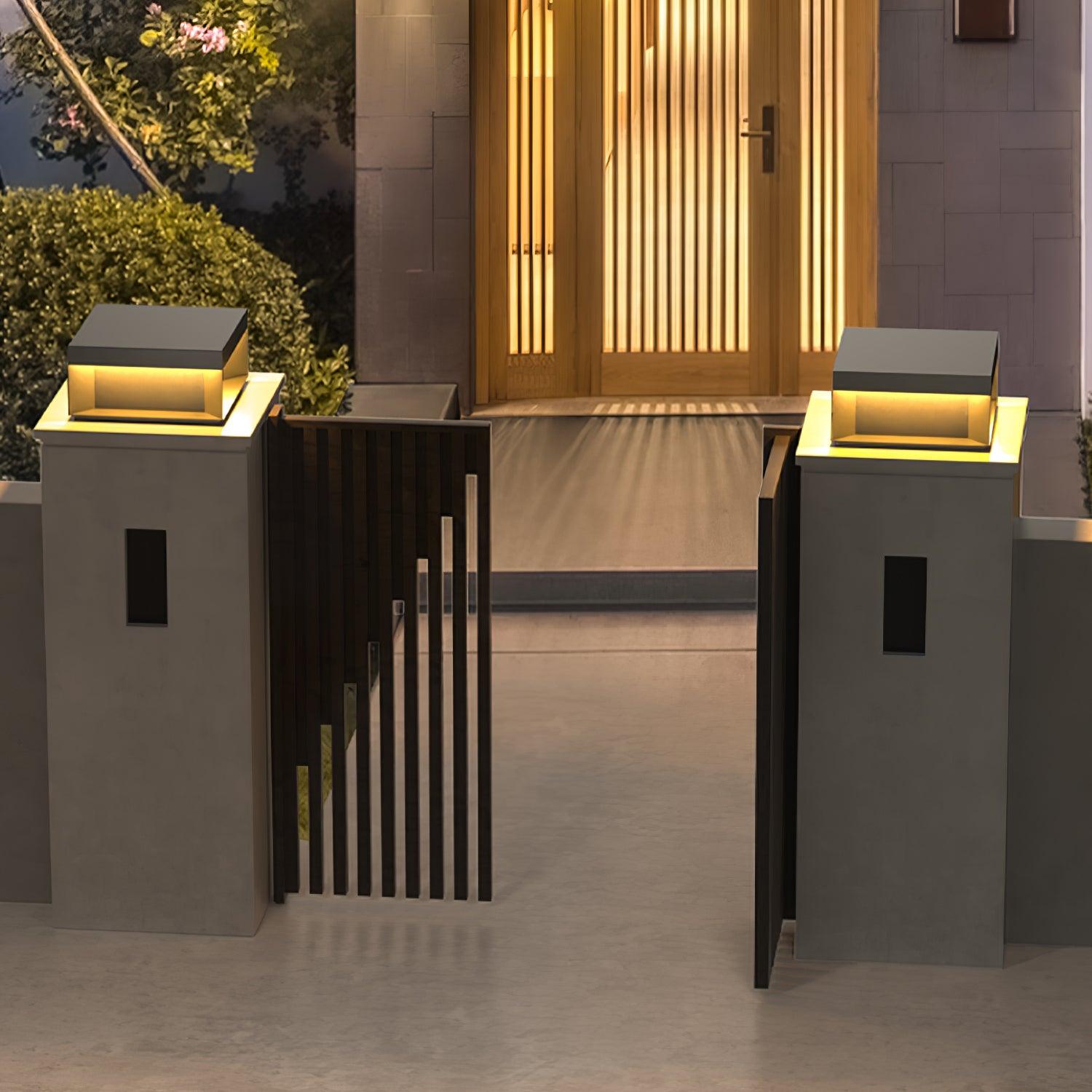 Low Profile Landscape Bollard Light
