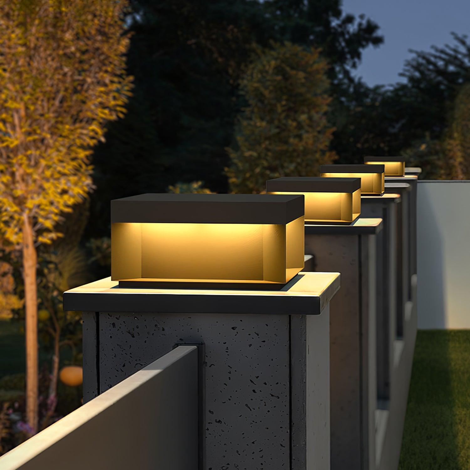 Low Profile Landscape Bollard Light