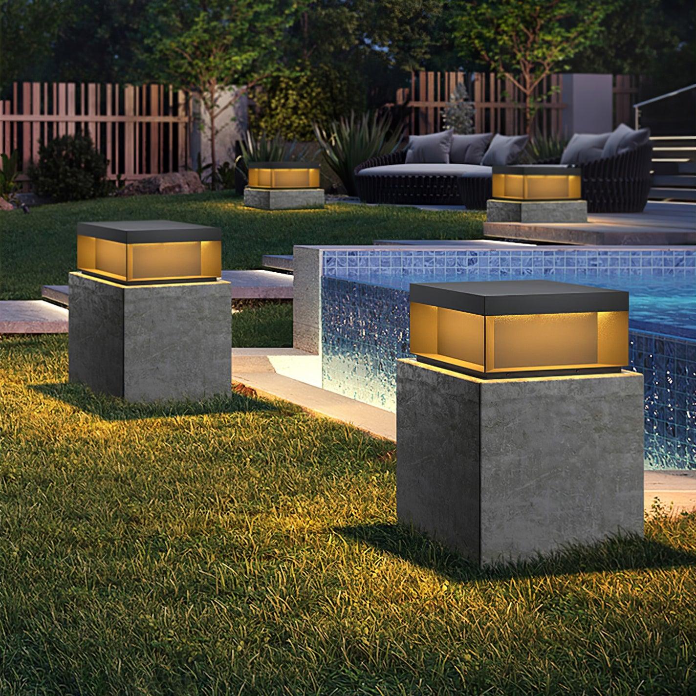 Low Profile Landscape Bollard Light