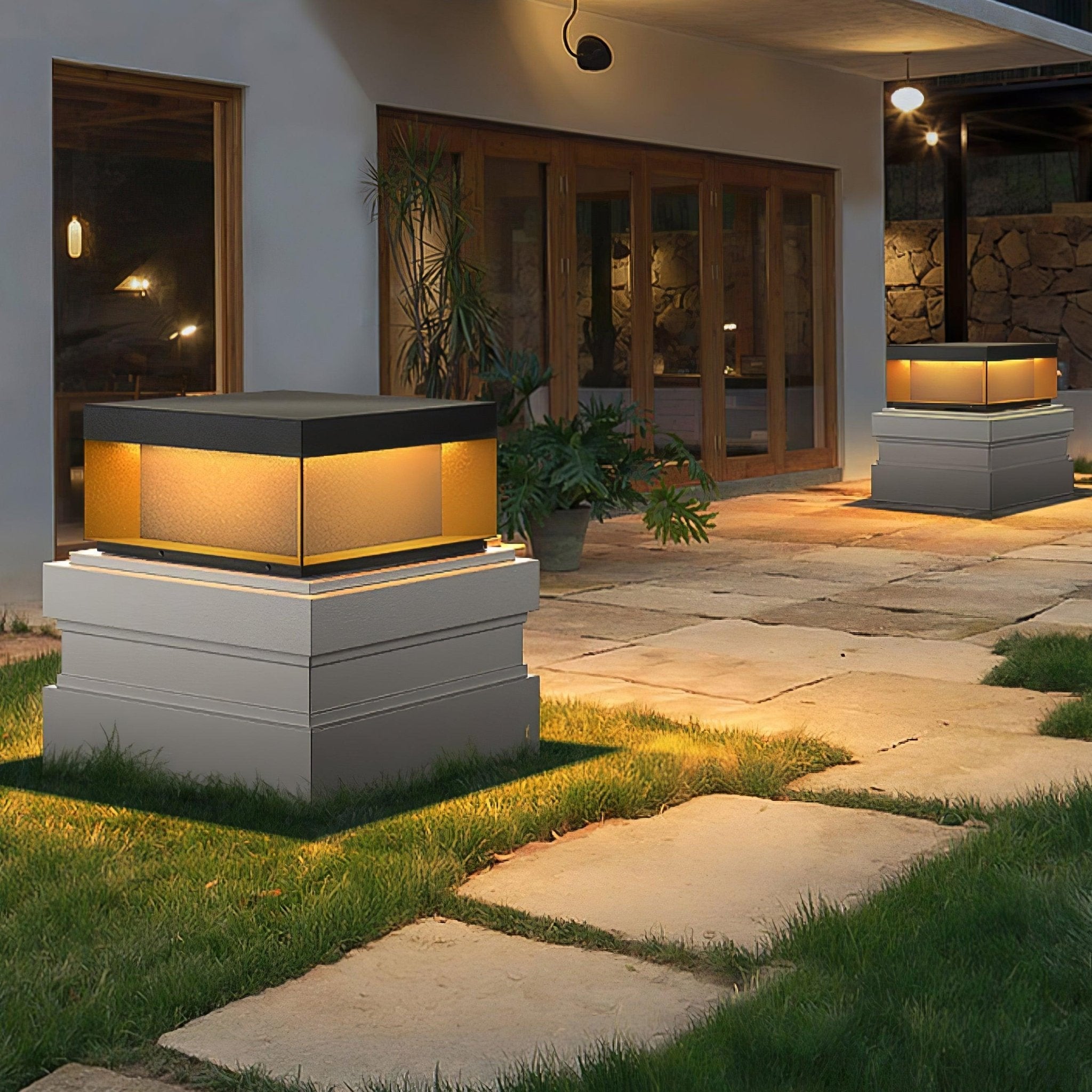 Low Profile Landscape Bollard Light
