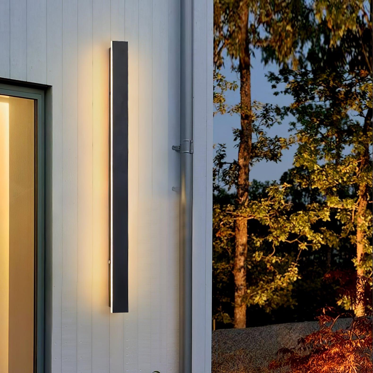 Solar Strip Facade Wall Light