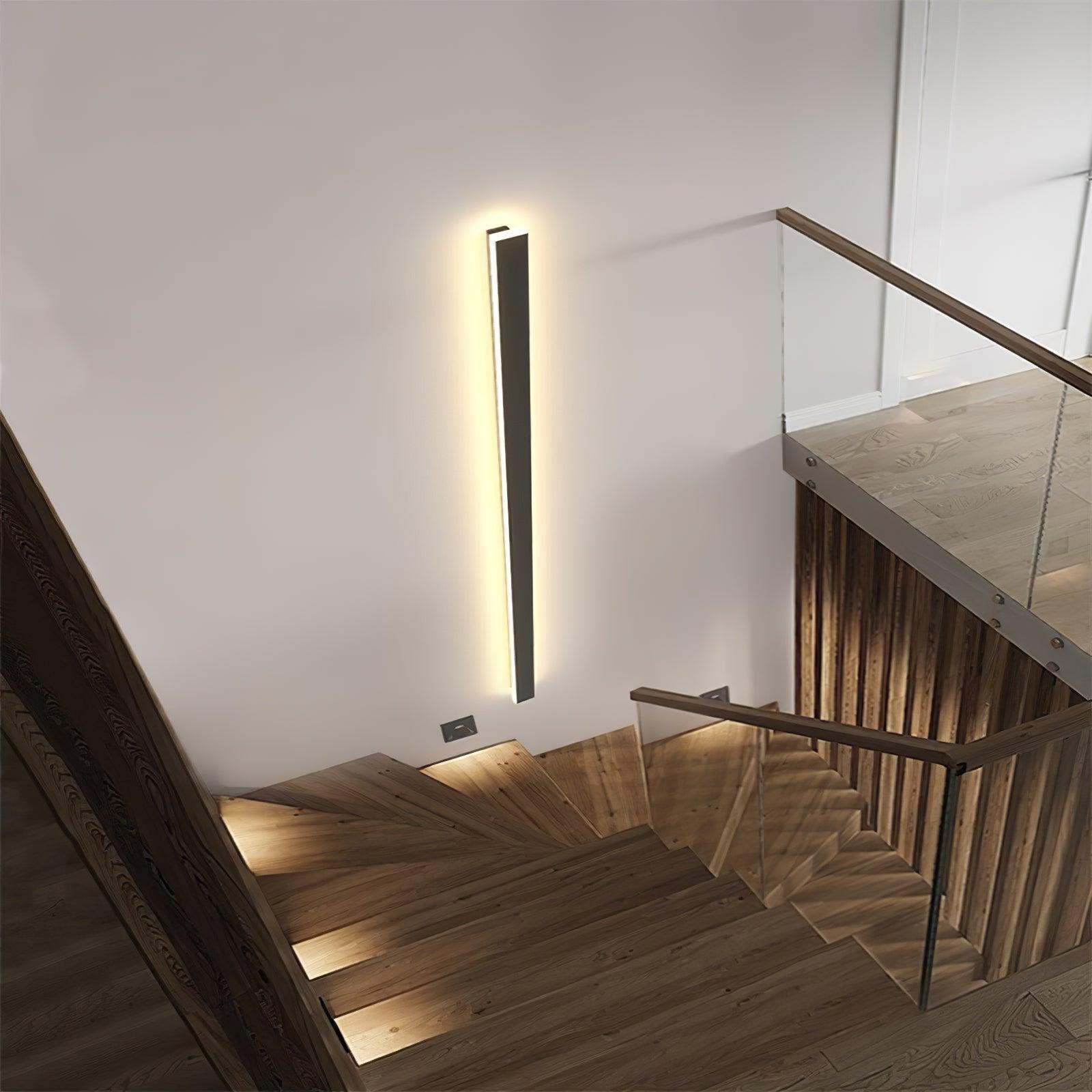 Solar Strip Facade Wall Light