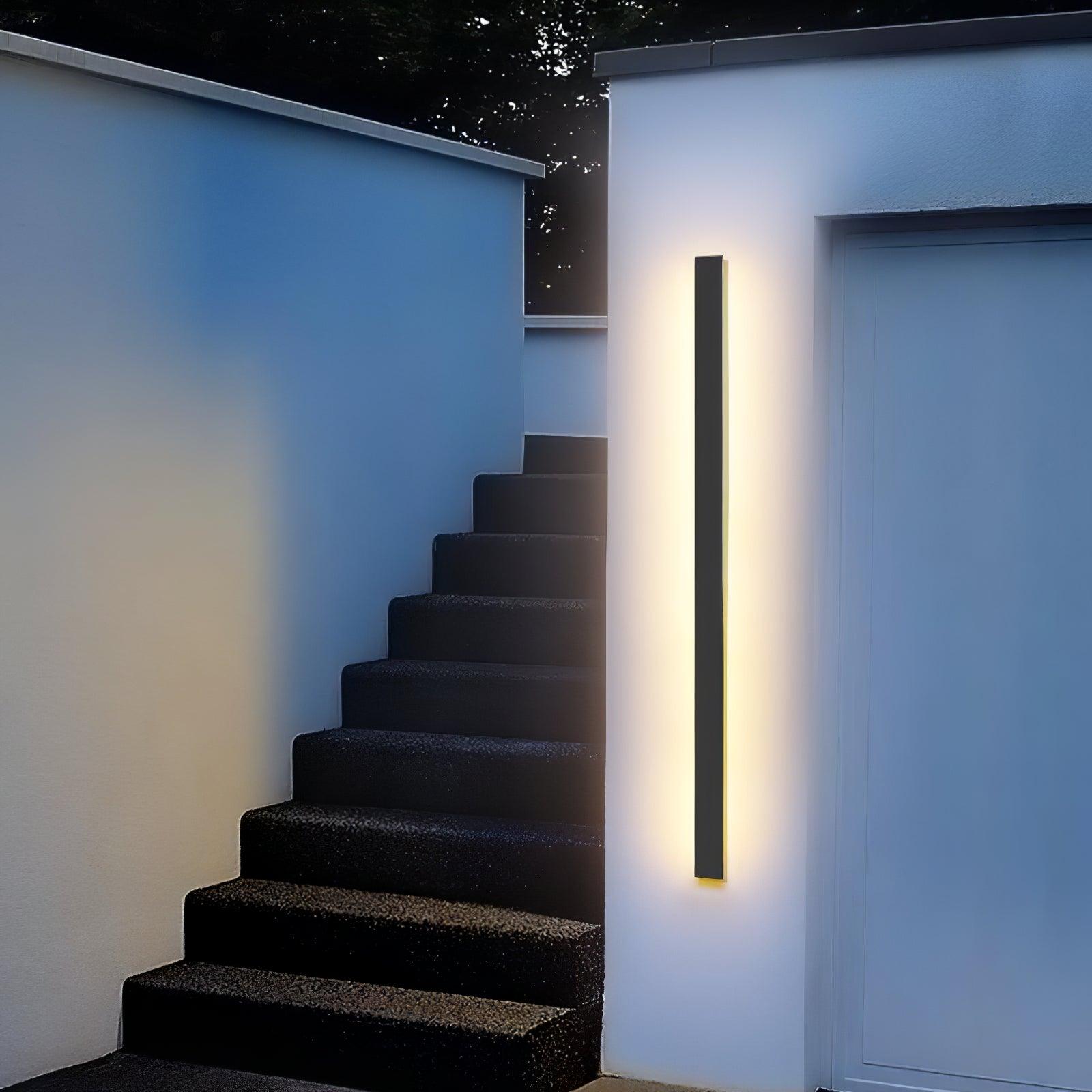 Solar Strip Facade Wall Light