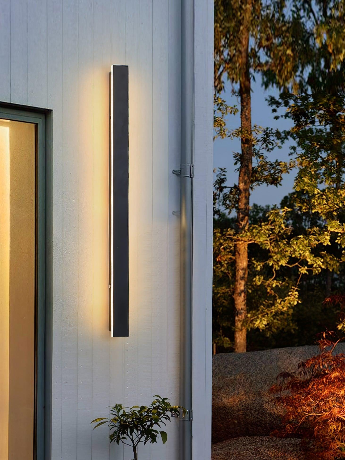 Solar Strip Facade Wall Light