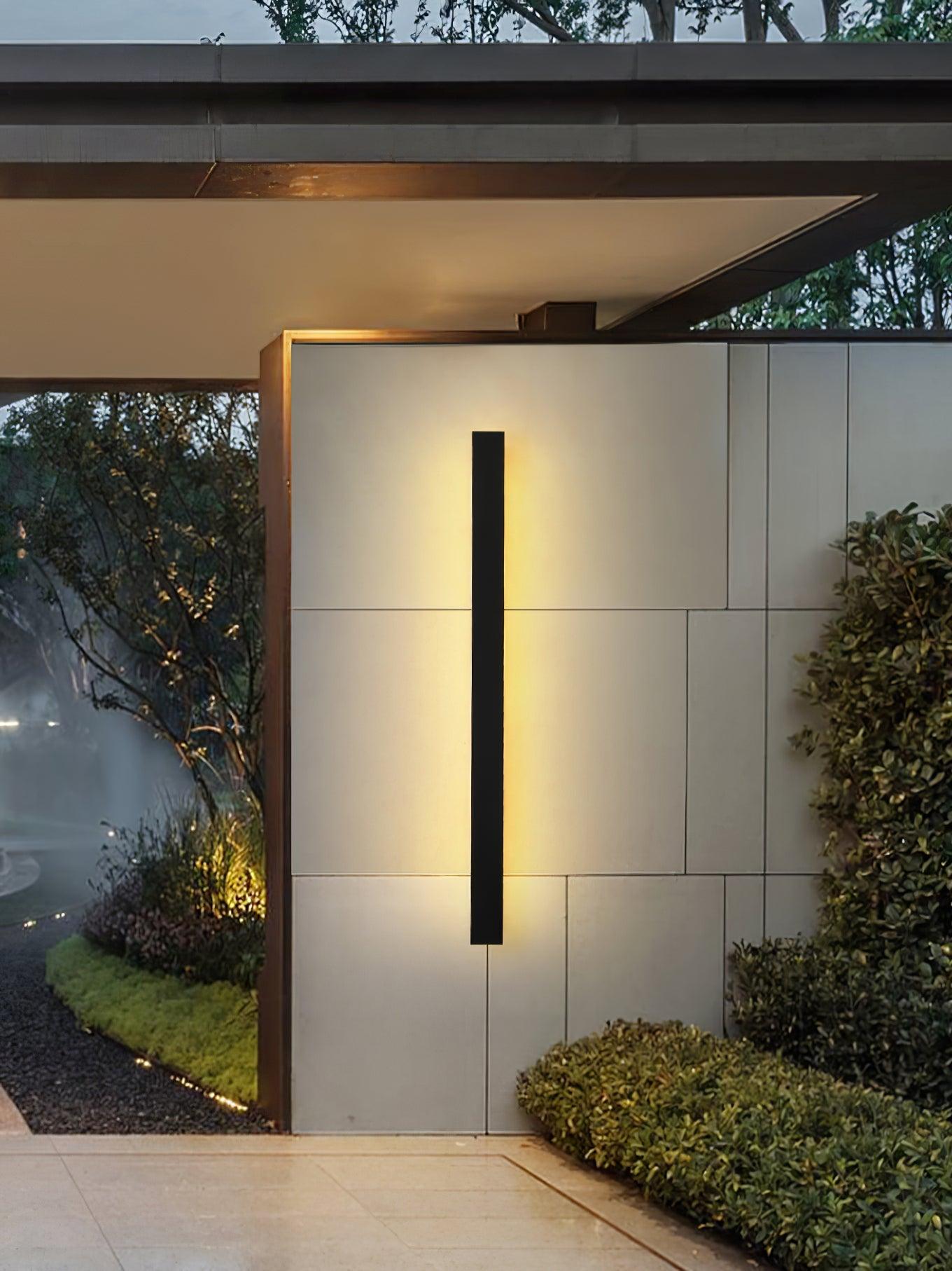 Solar Strip Facade Wall Light