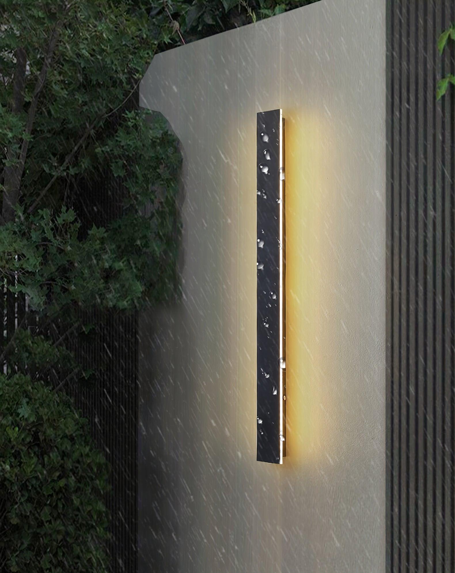 Solar Strip Facade Wall Light