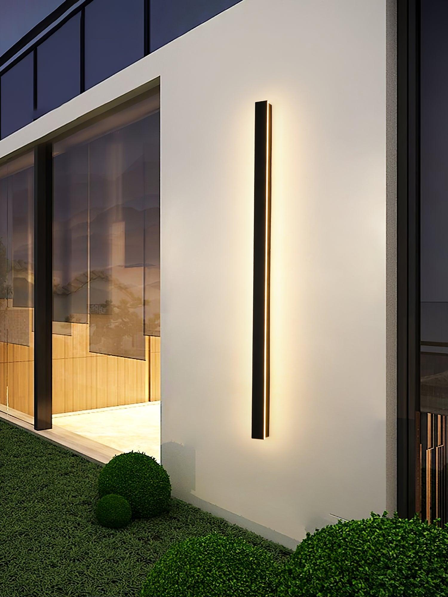 Solar Strip Facade Wall Light