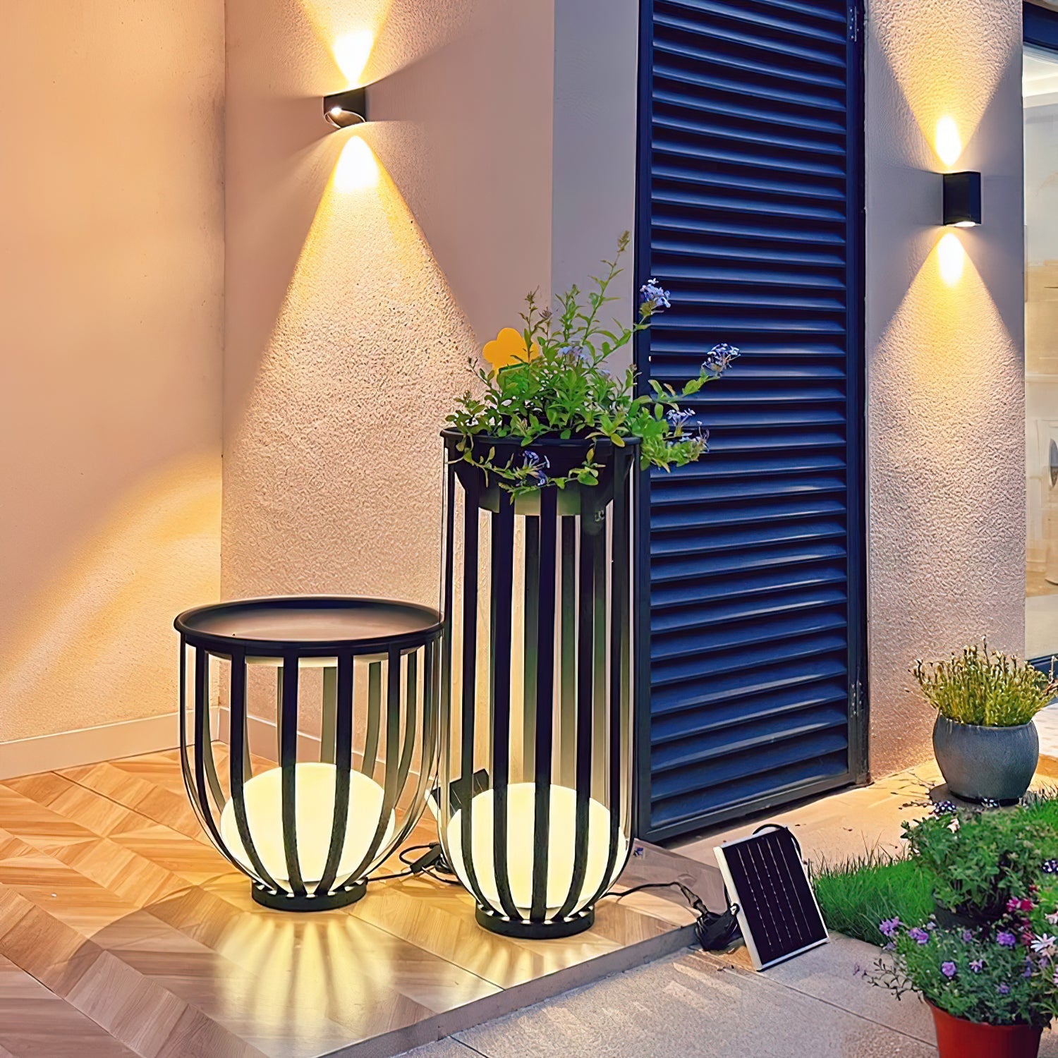 Sculptural Garden Dome Lamp