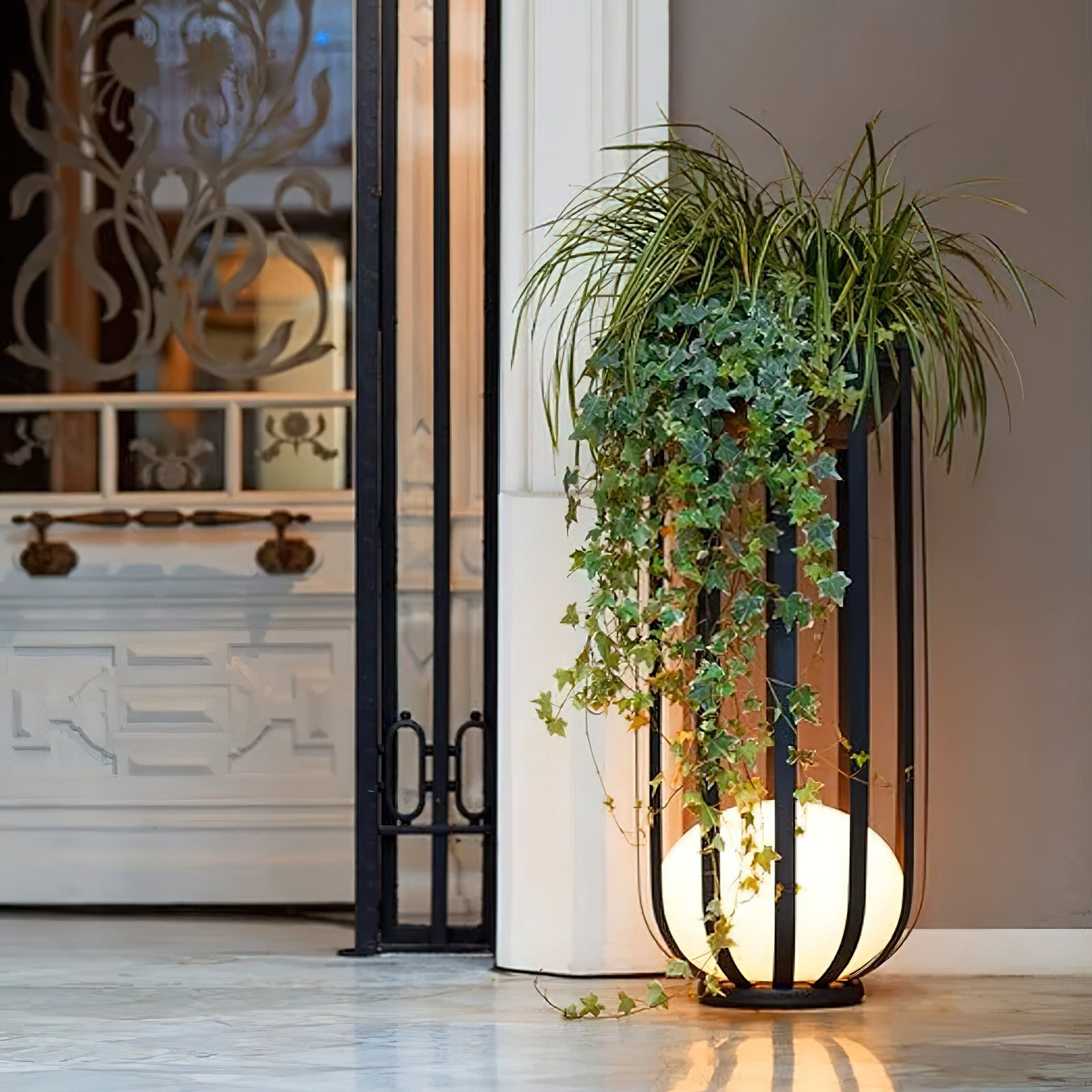 Sculptural Garden Dome Lamp