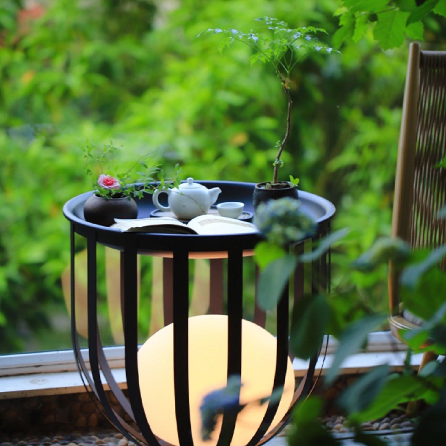 Sculptural Garden Dome Lamp