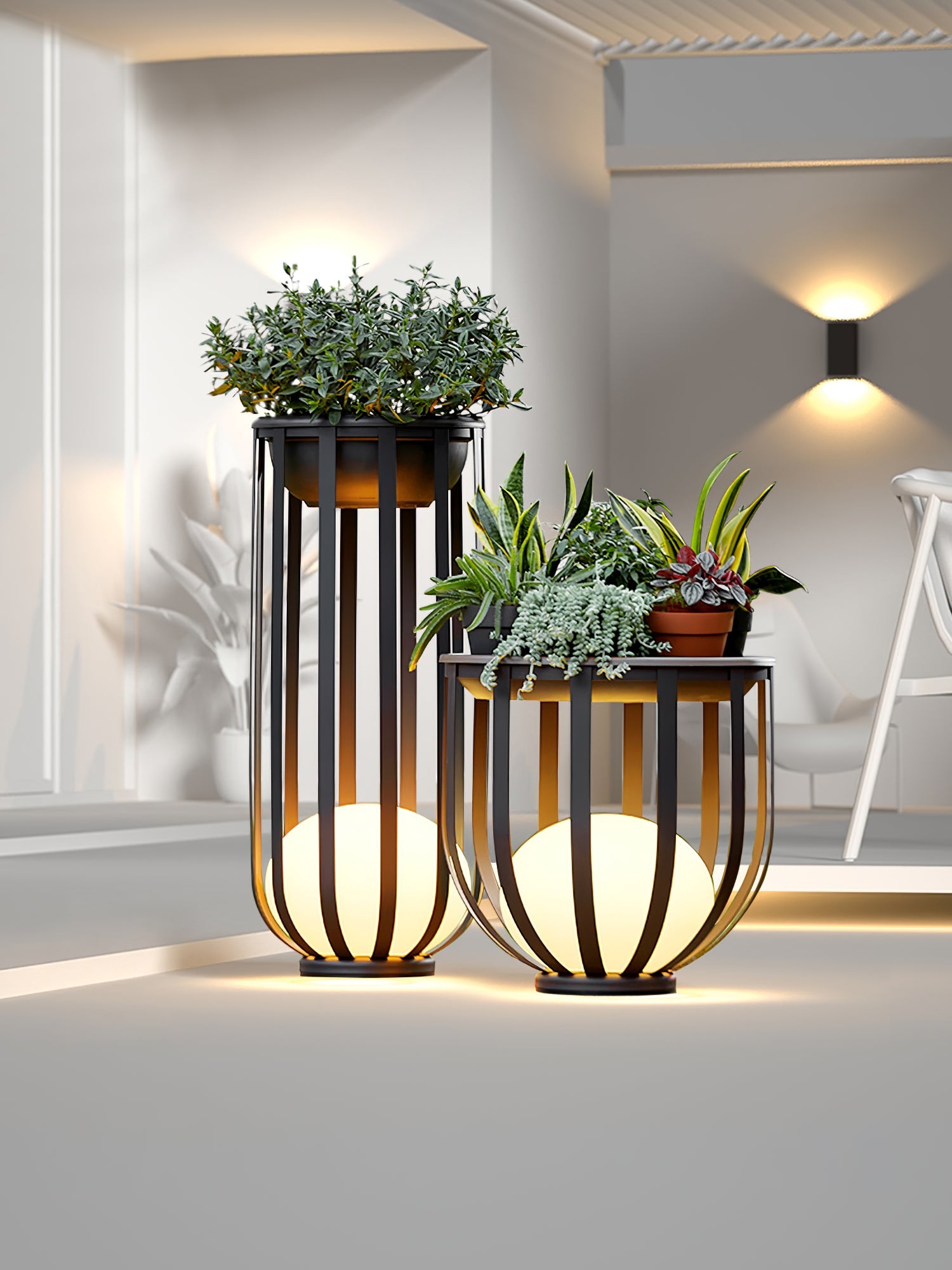 Sculptural Garden Dome Lamp