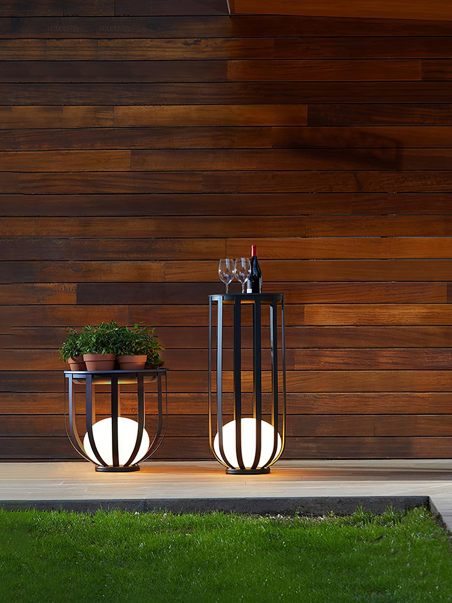 Sculptural Garden Dome Lamp