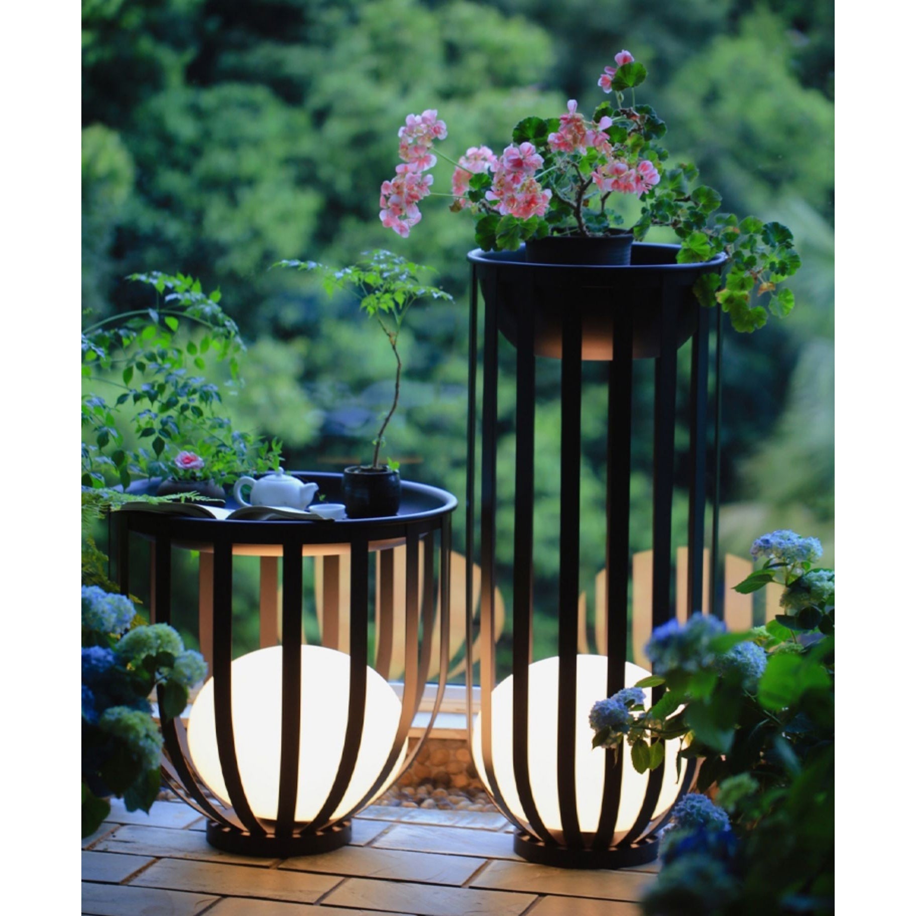 Sculptural Garden Dome Lamp