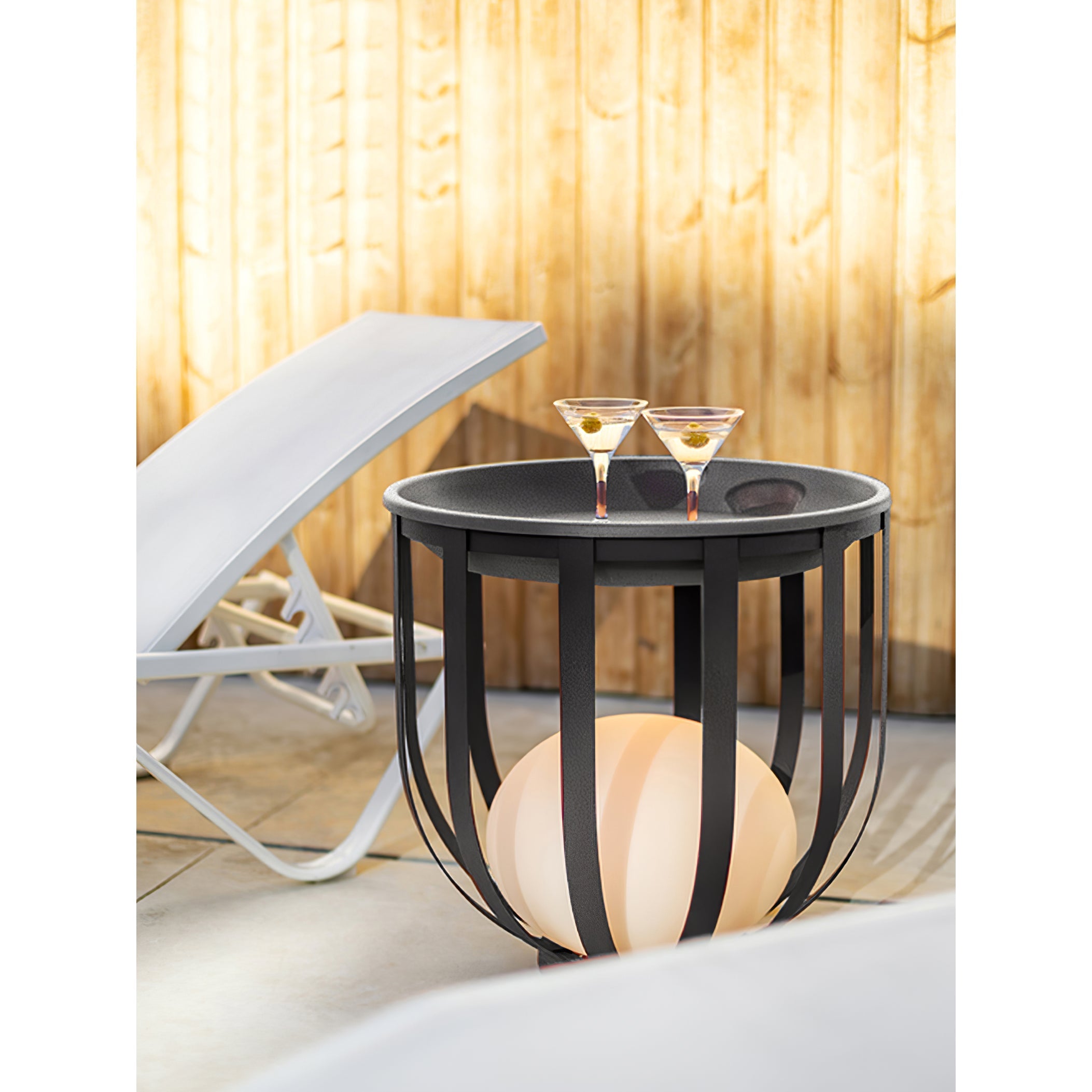 Sculptural Garden Dome Lamp