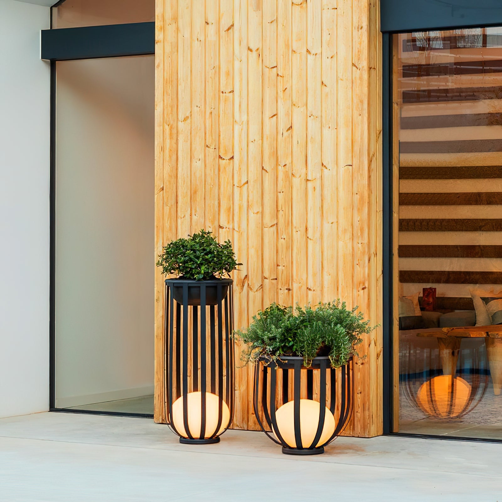 Sculptural Garden Dome Lamp